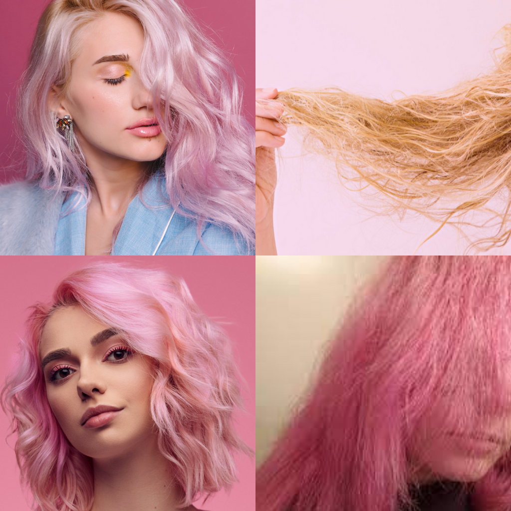 Hair reviving  keratin treatment  with  Keratin Drops ™